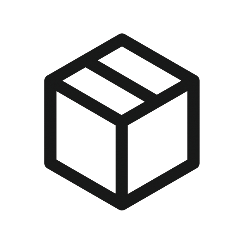 Fast free shipping package icon