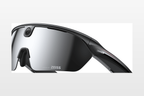 Cycling accessories laid out together including camera glasses and a controller