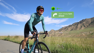 BleeqUp Rover safety alert visual for cycling danger detection and pre-recording