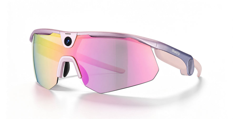 BleeqUp Ranger Occhiali Sportivi con Fotocamera AI - Lente Standard