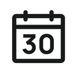 30日間返品対応